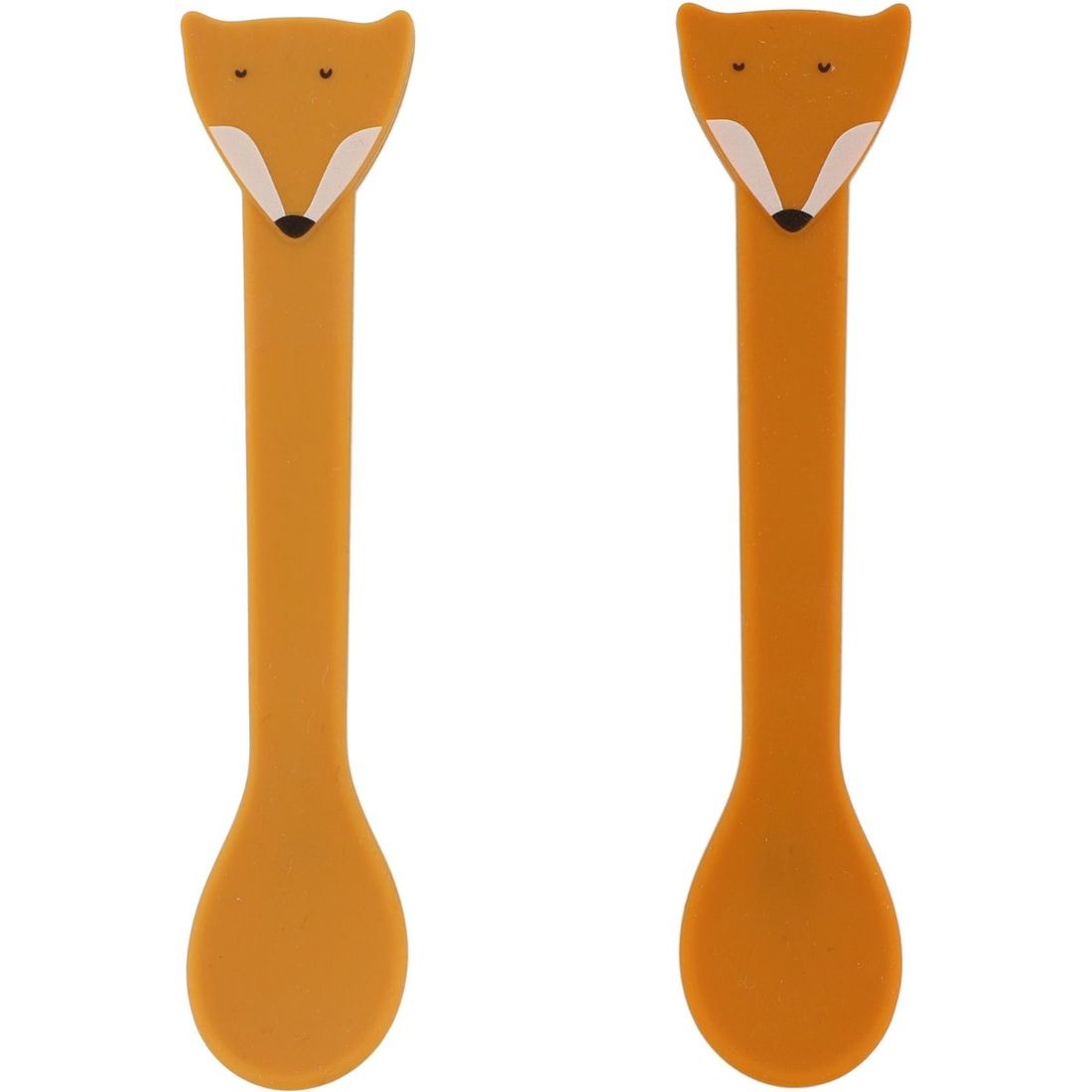 Lot de 2 cuillères en silicone Mr. Fox (Trixie) - Couverture