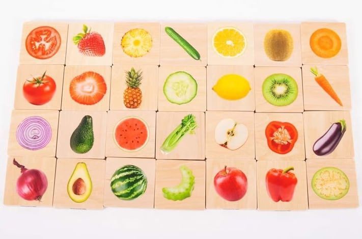 Memory fruits et légumes (Tickit) - Image 1