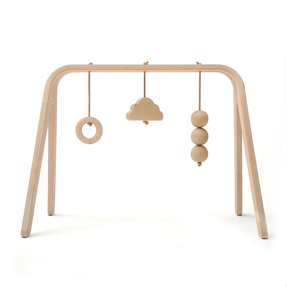 Arche d'éveil NAHO avec jouets en bois (Charlie Crane) - Image 1