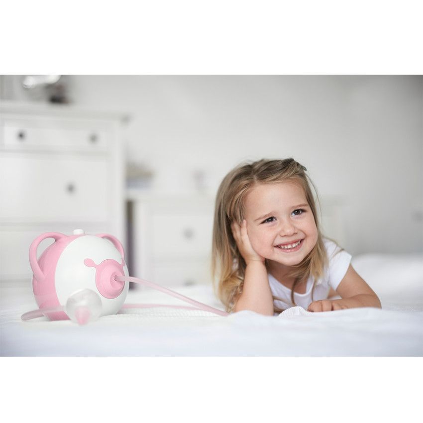 Mouche-bébé Pro électrique - Rose - Rose (Nosiboo) - Image 5