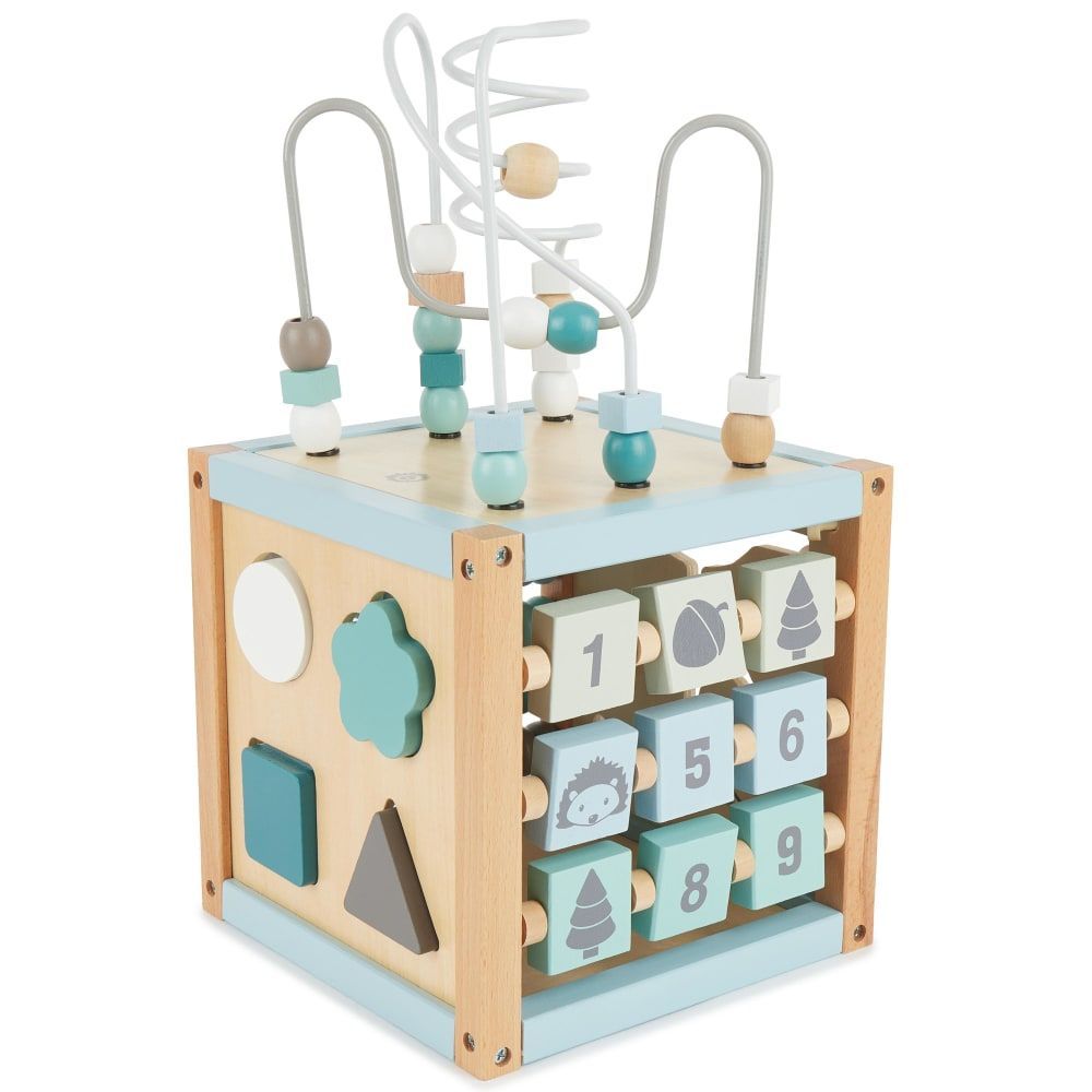 Grand cube d'activité XXL en bois (Bieco) - Image 1