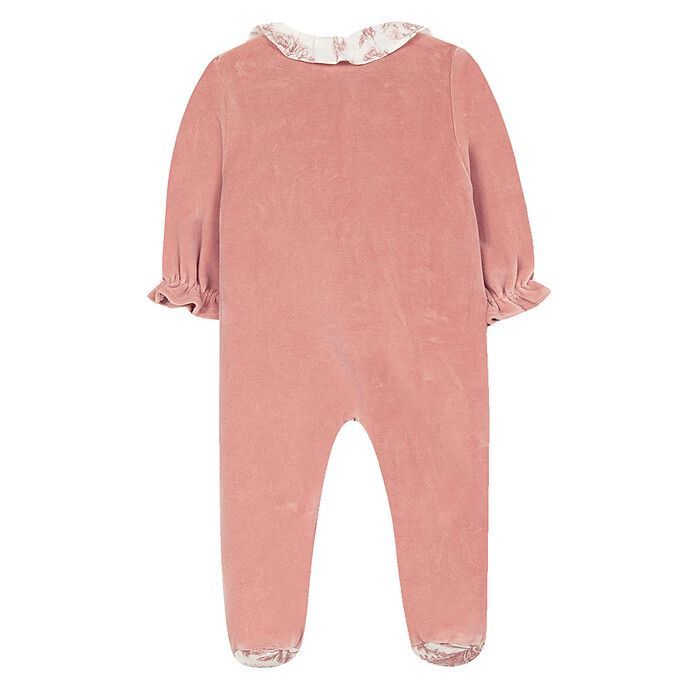 Pyjama Toile de Jouy Rose - 3 Mois (Tartine et Chocolat) - Image 3
