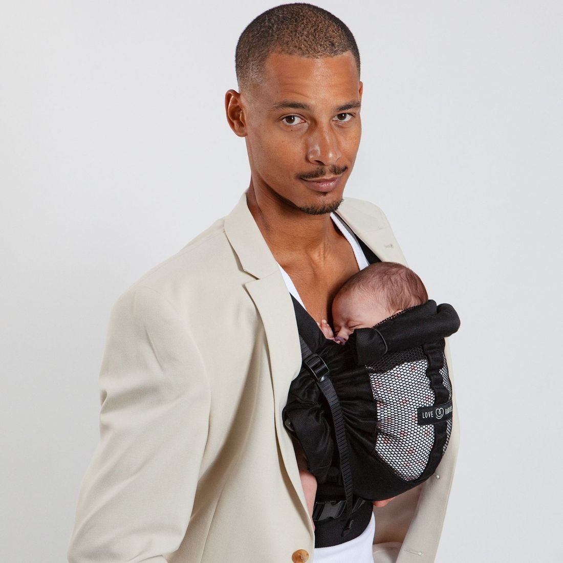 Porte bébé PhysioCarrier V2 Noir (Love Radius) - Image 2