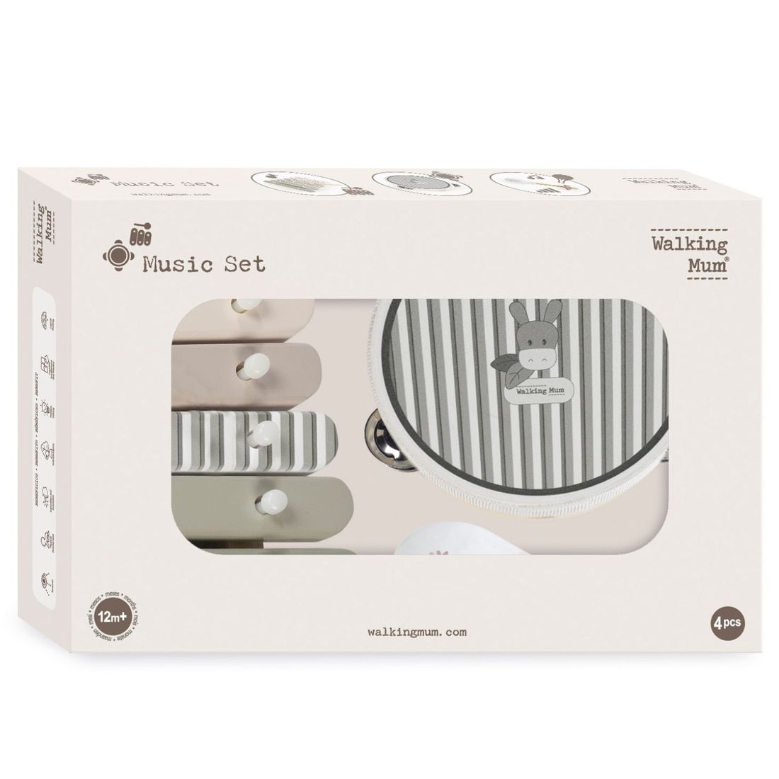 Ensemble d'instruments de musique en bois Botton (Walking Mum) - Image 7