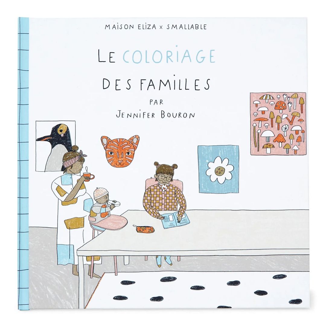 Maison Eliza - Le coloriage des familles - Maison Eliza x Smallable (Maison Eliza) - Image 1