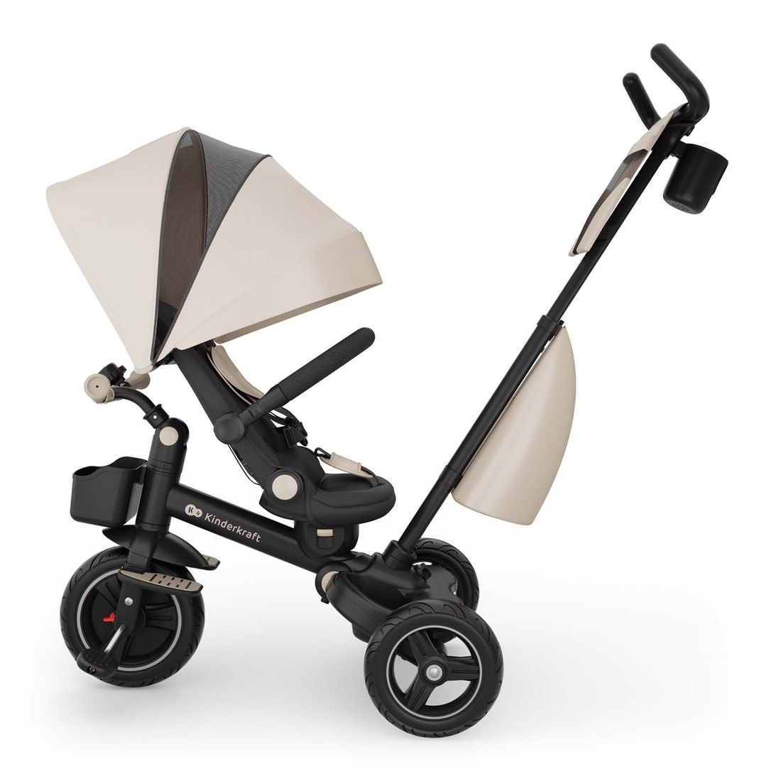 Tricycle pour enfants SPINSTEP 2 PLUS beige (Kinderkraft) - Image 4