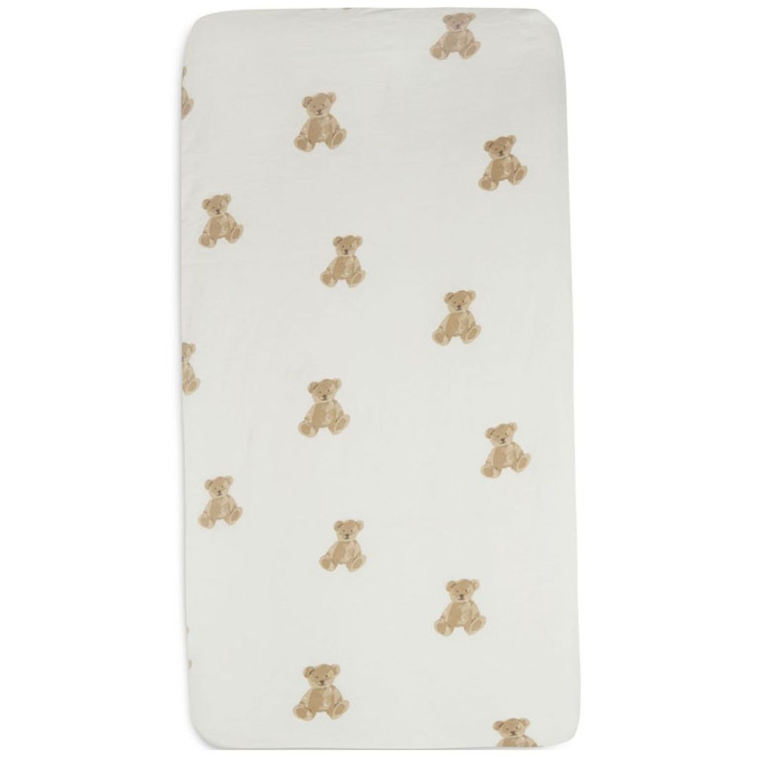 Drap housse en coton ours Teddy Bear (60 x 120 cm) (Jollein) - Image 3