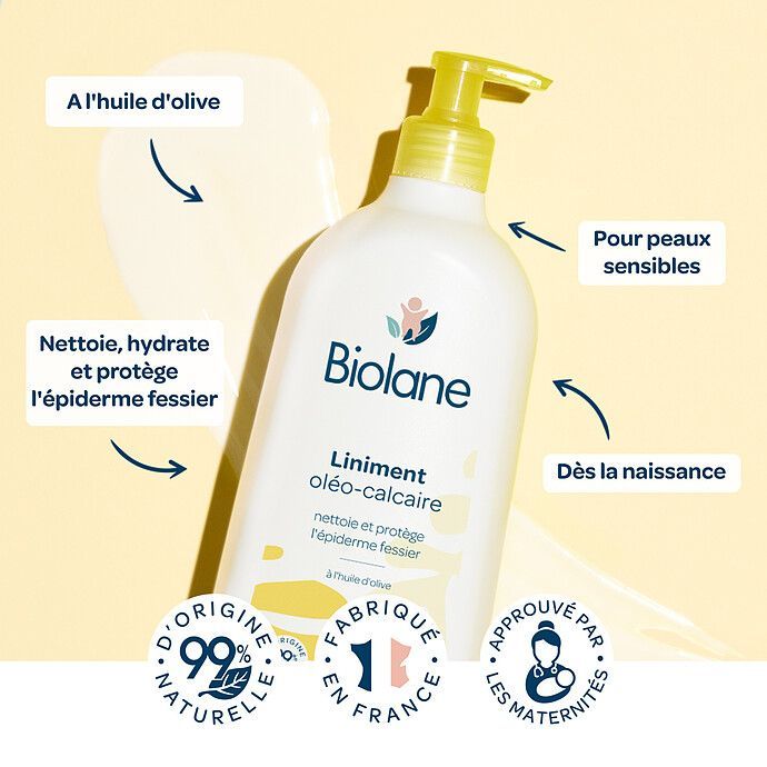 Liniment Oléo-calcaire - 700 ml (Biolane) - Image 4
