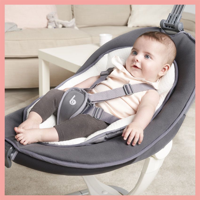 Balancelle Swoon Motion – Zinc - Gris foncé (Babymoov) - Image 8