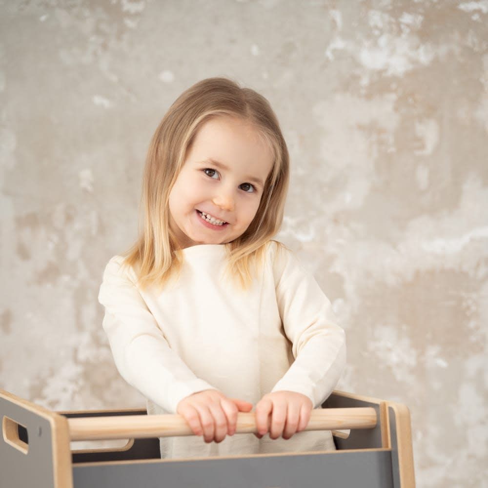 Tour d'apprentissage noway montessori gris foncé (Tupti.wood) - Image 2