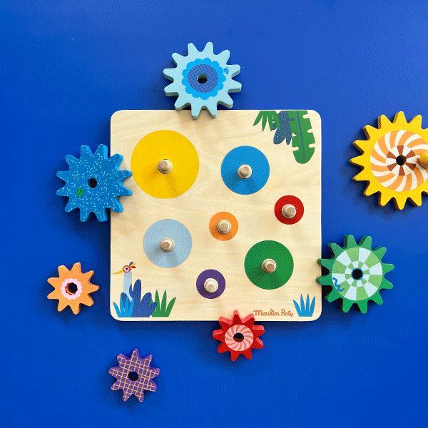 Jeu d'engrenages (Moulin Roty) - Couverture