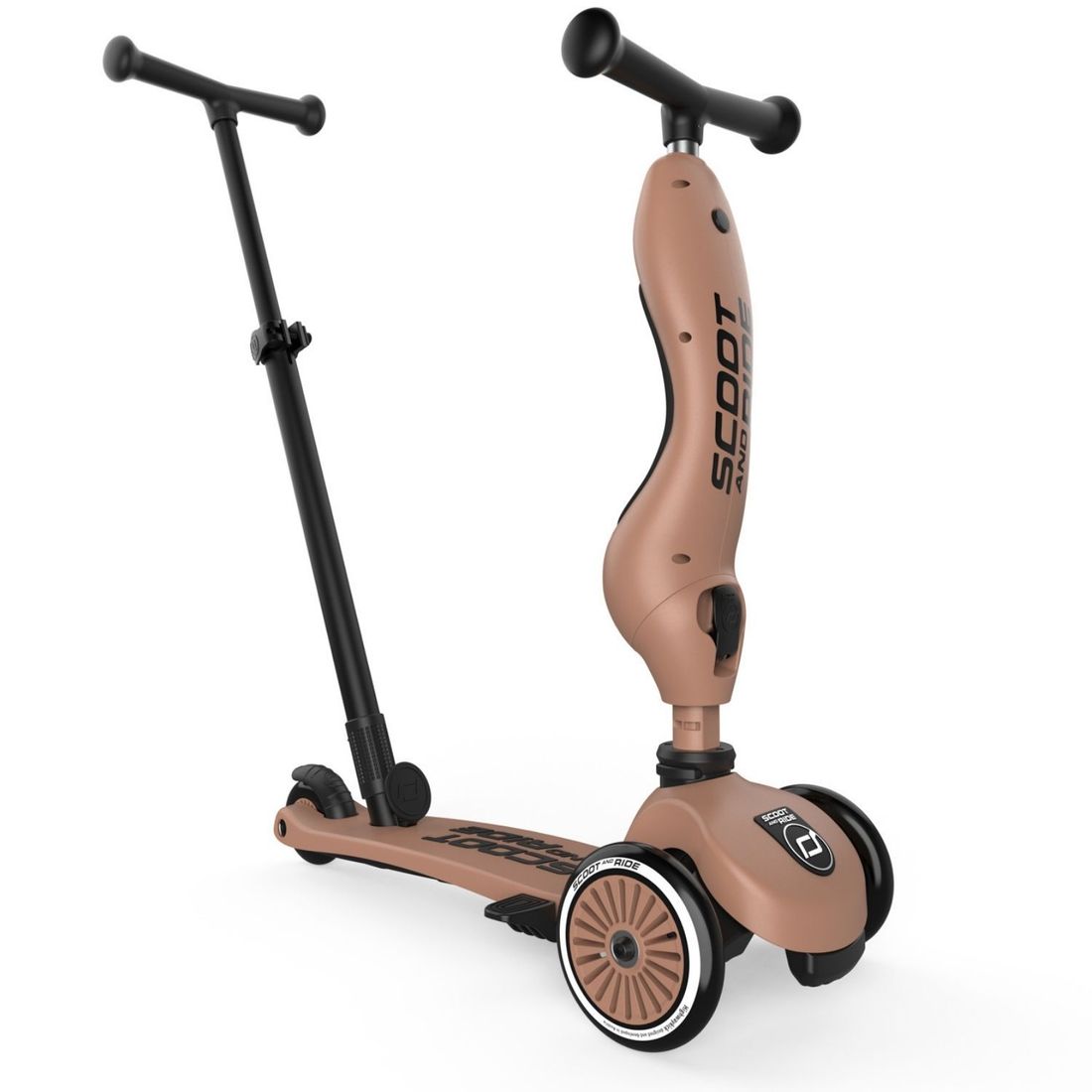 Porteur évolutif Highwaykick 1 Push and Go Mocha (Scoot And Ride) - Image 6