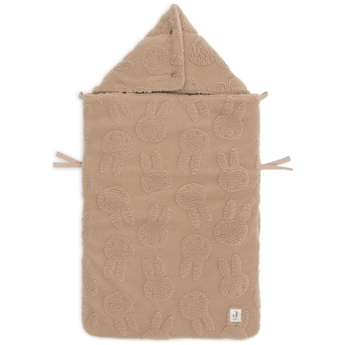 Nid d'ange passe sangle Miffy Jacquard Teddy Biscuit (groupe 0+) (Jollein) - Image 7