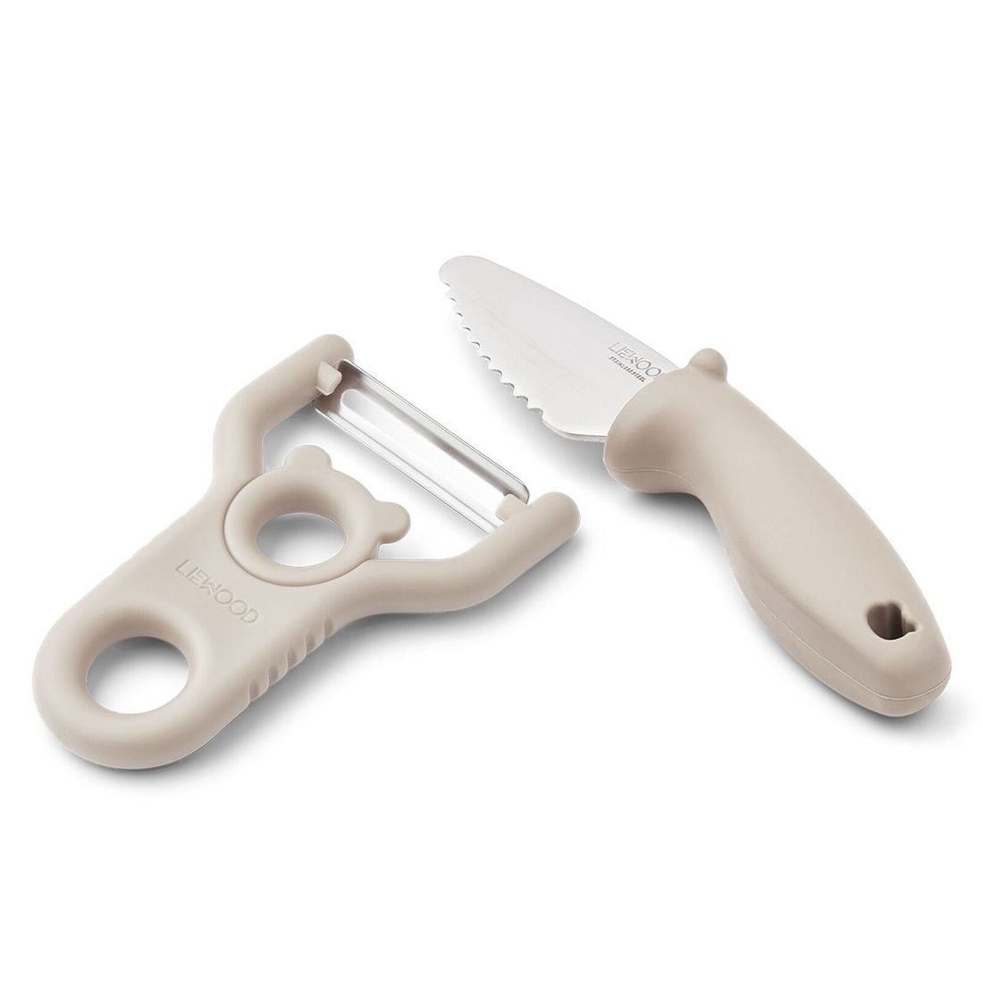 Liewood - Lot Économe et Couteau d'Apprentissage Pertense - Sandy