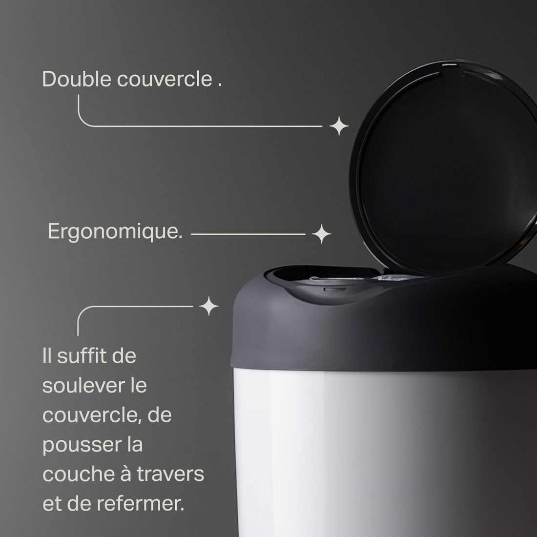 Poubelle à Couches SIMPLEE (Tommee Tippee) - Image 4