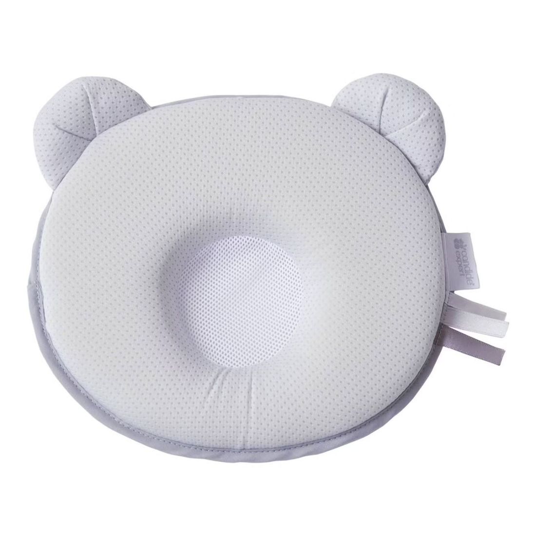 Coussin Cale Tête Bébé P'tit Panda Air+ Marsala Gris (Candide) - Image 1