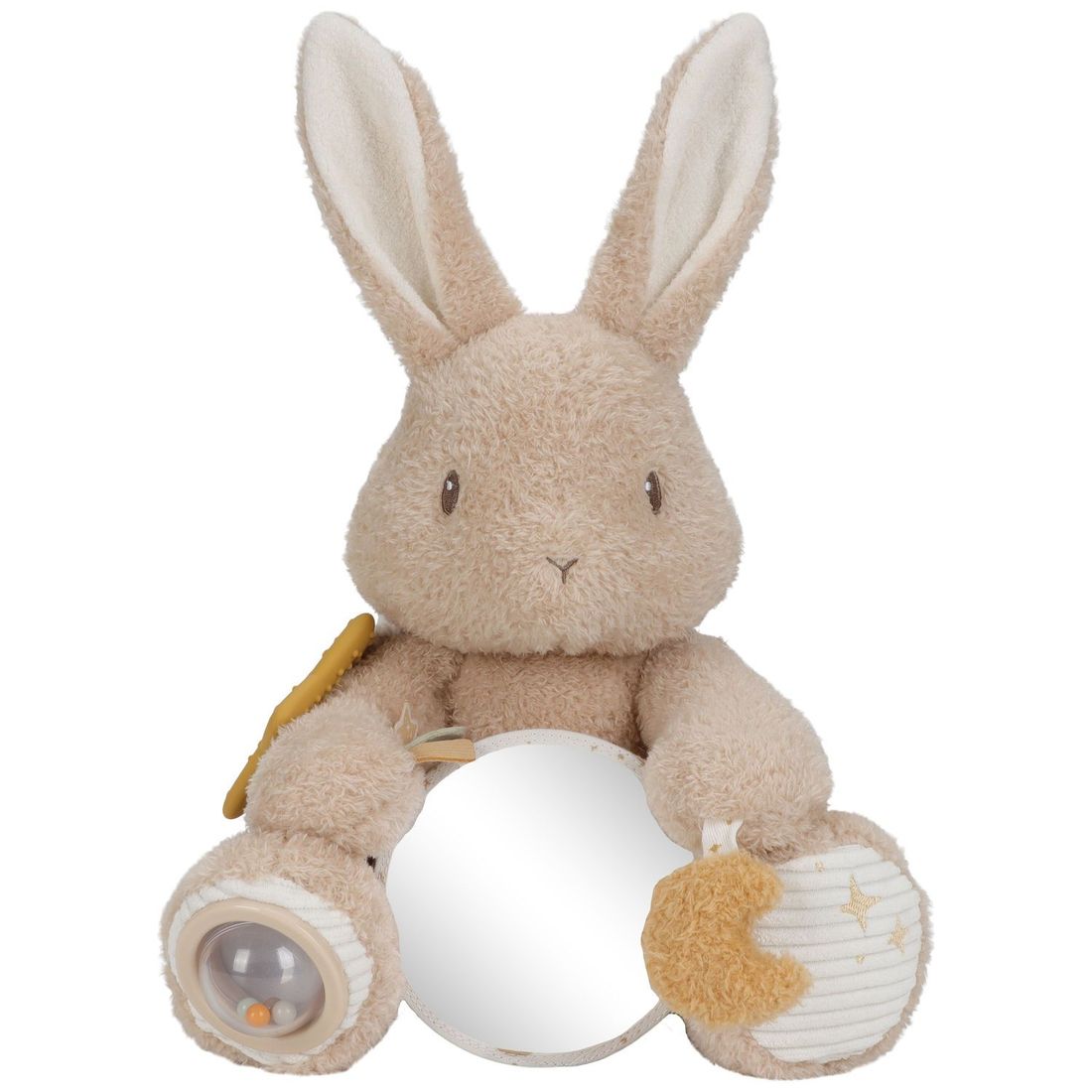 Peluche d'activités Lapin Newborn (Little Dutch) - Couverture