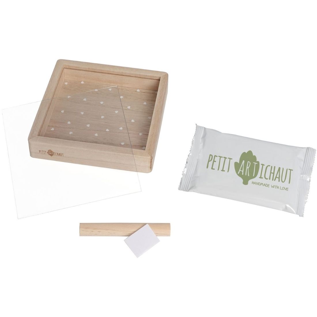 Boîte empreinte Jolis Cœurs (Petit Artichaut) - Image 2