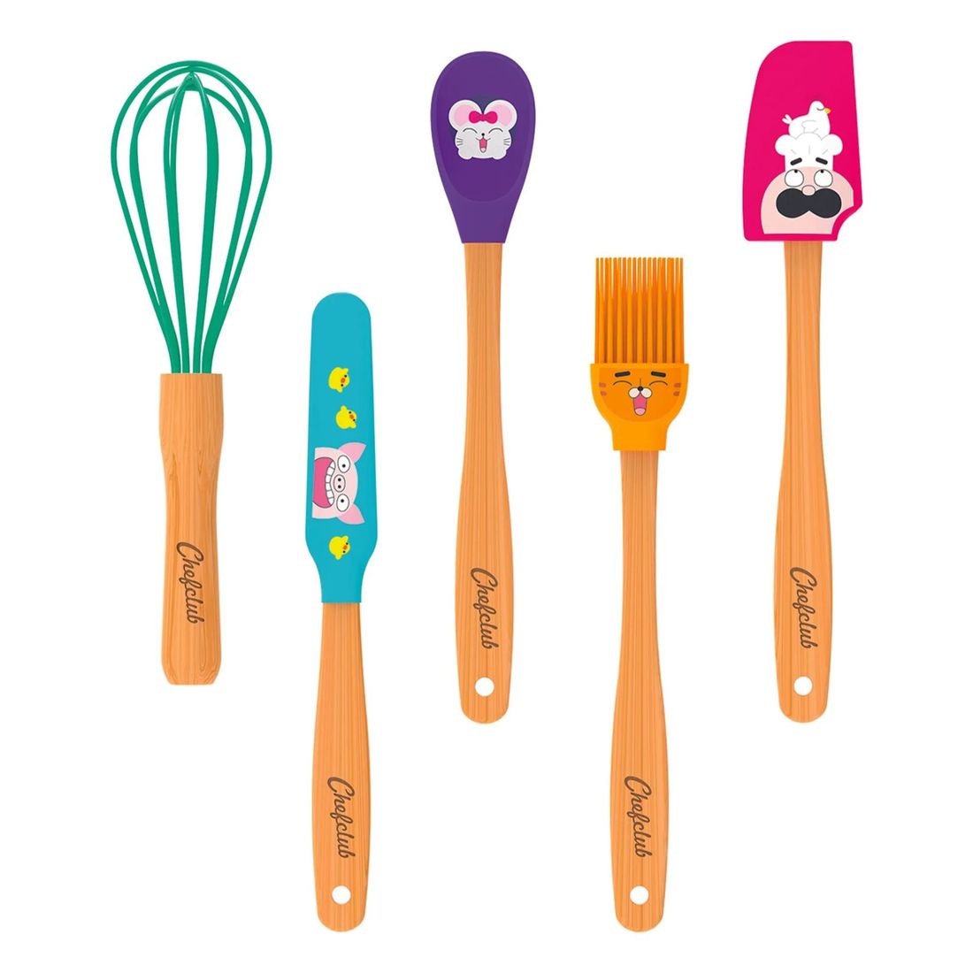Chefclub - Ustensiles de cuisine - Set de 5 (Chefclub) - Couverture