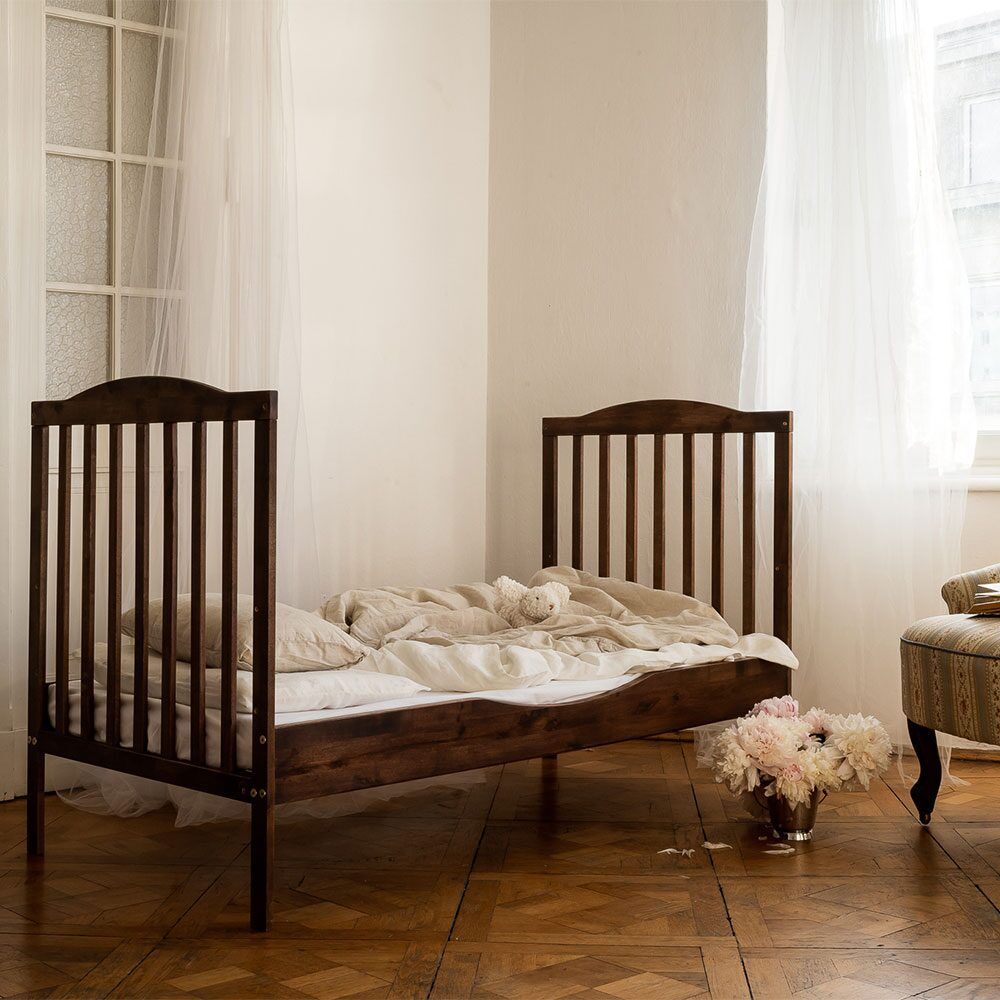 World of one Lit bébé en noyer (Nina Bien) - Image 3