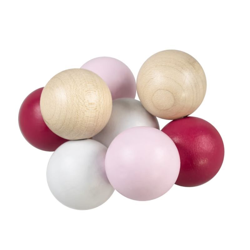 Detoa 8 boules en bois éveil rouge (Detoa) - Couverture