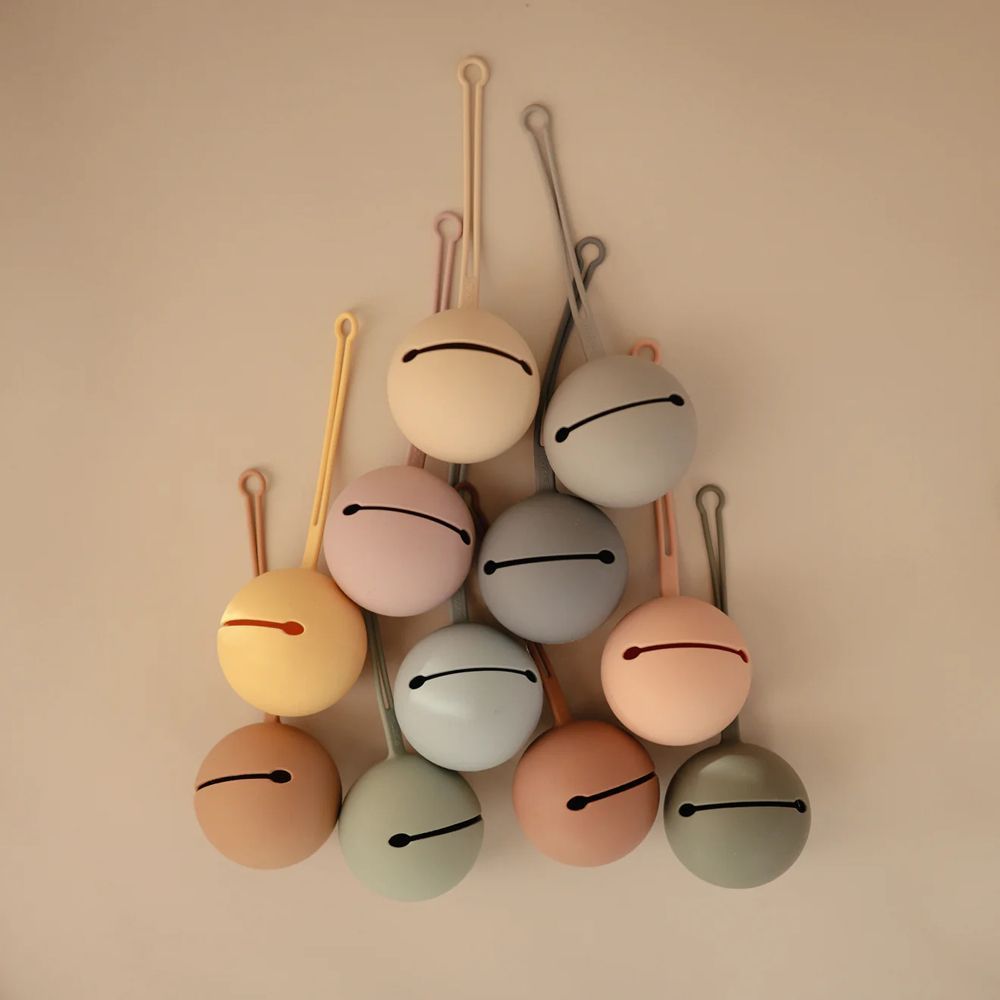 Range sucette en silicone Shifting Sand (Mushie) - Image 5