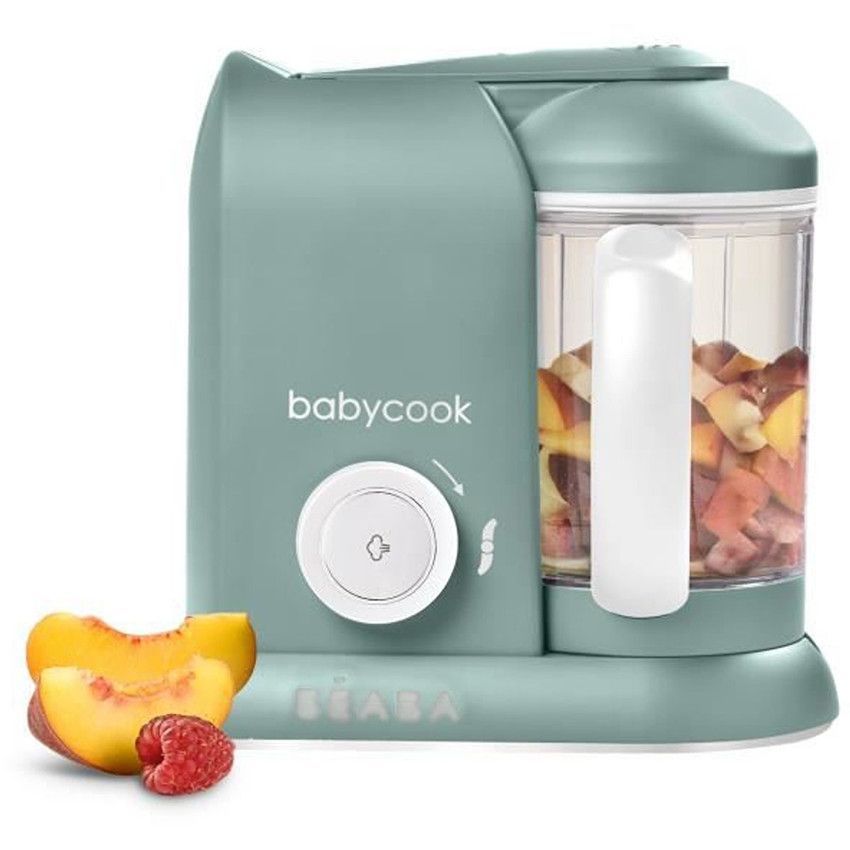 Robot cuiseur 4 en 1 Babycook Solo eucalyptus - Vert (Béaba) - Image 6