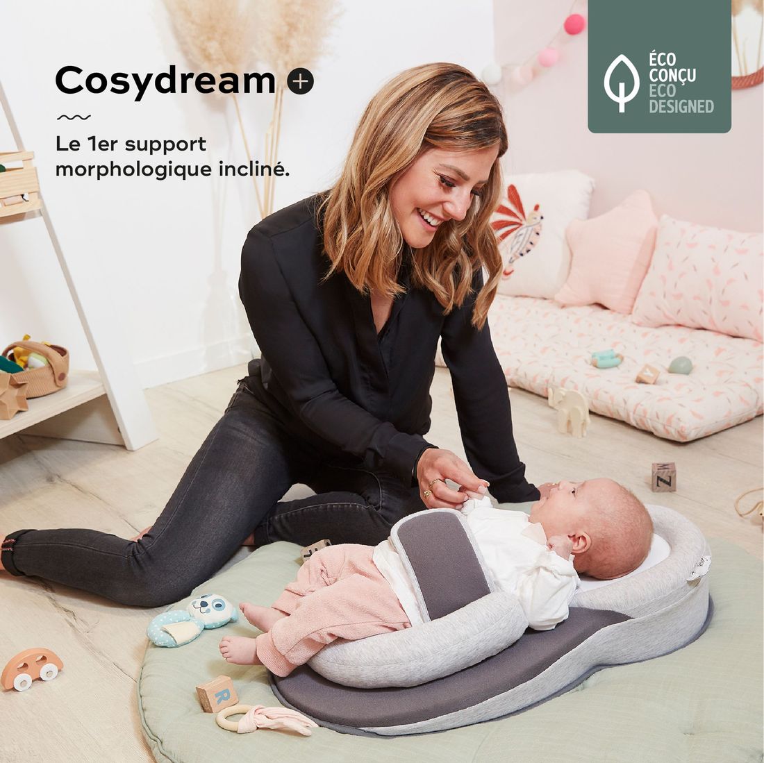 Support morphologique Cosydream (+) avec Plan incliné (Babymoov) - Image 2