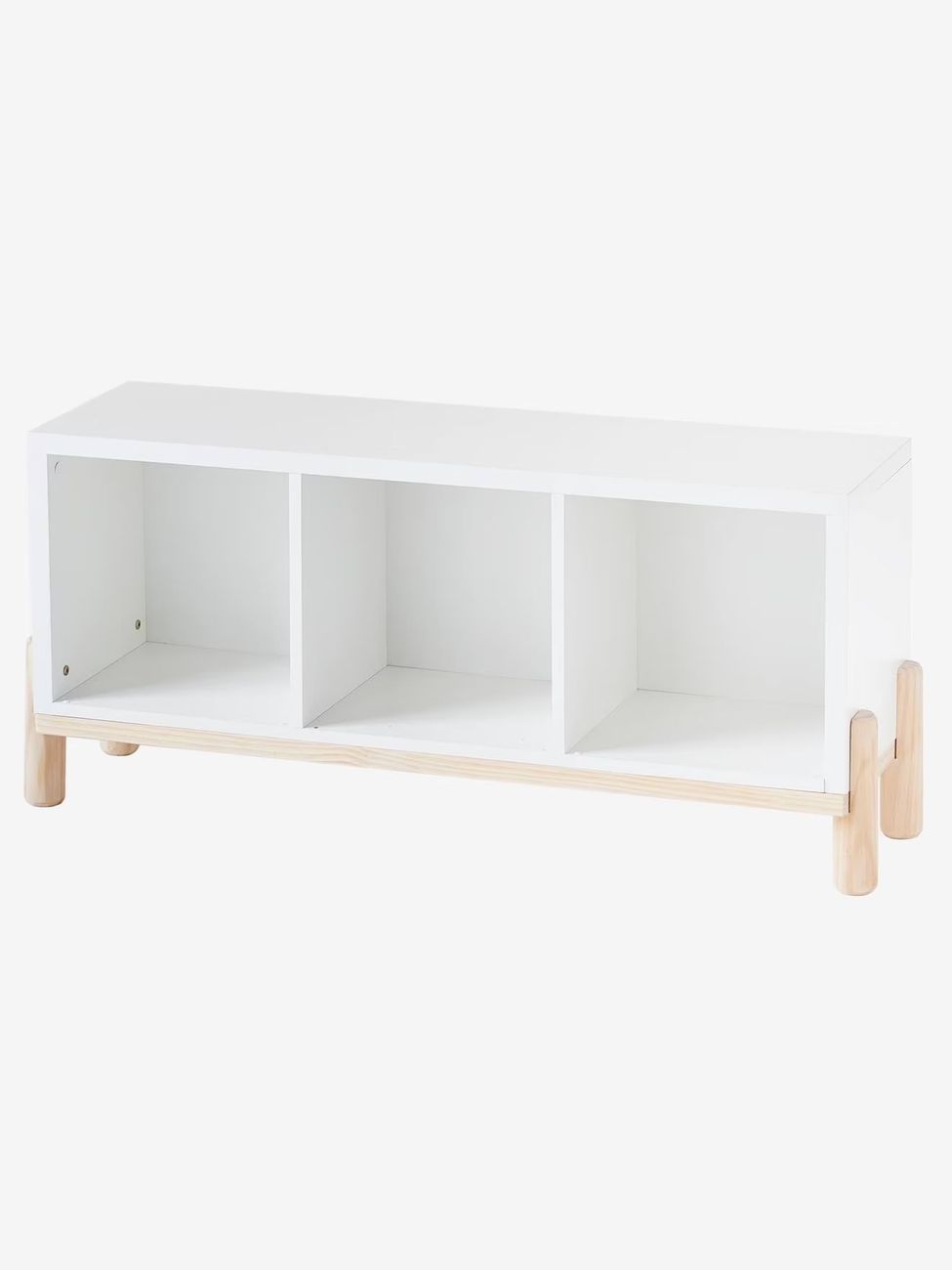 Meuble 3 cases blanc (Vertbaudet) - Image 2