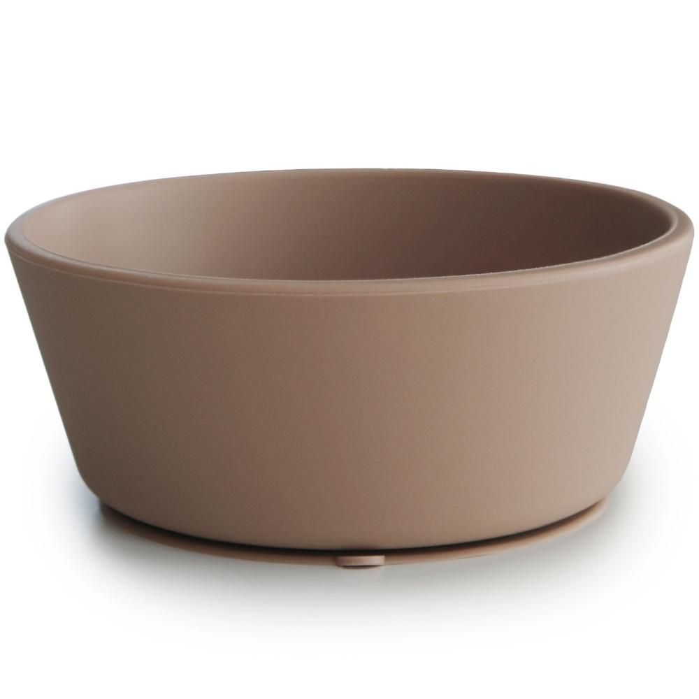 Bol à ventouse en silicone Natural (Mushie) - Couverture
