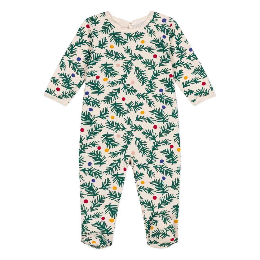 Petit Bateau - Petit Bateau - Pyjama Molleton Sapin de Noël