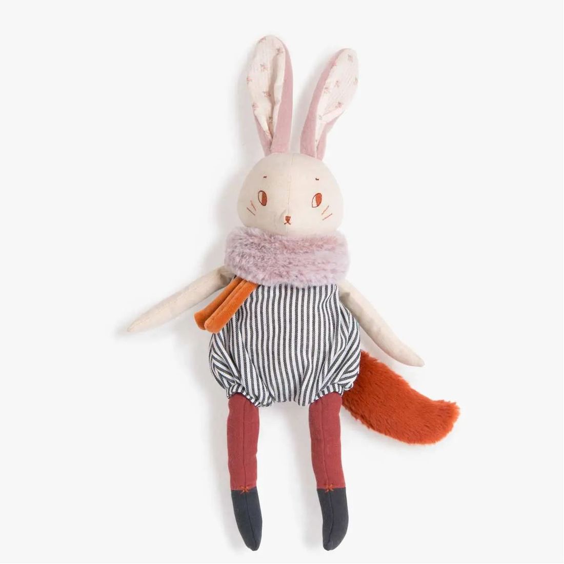 Peluche Grand lapin Plume (Moulin Roty) - Image 1