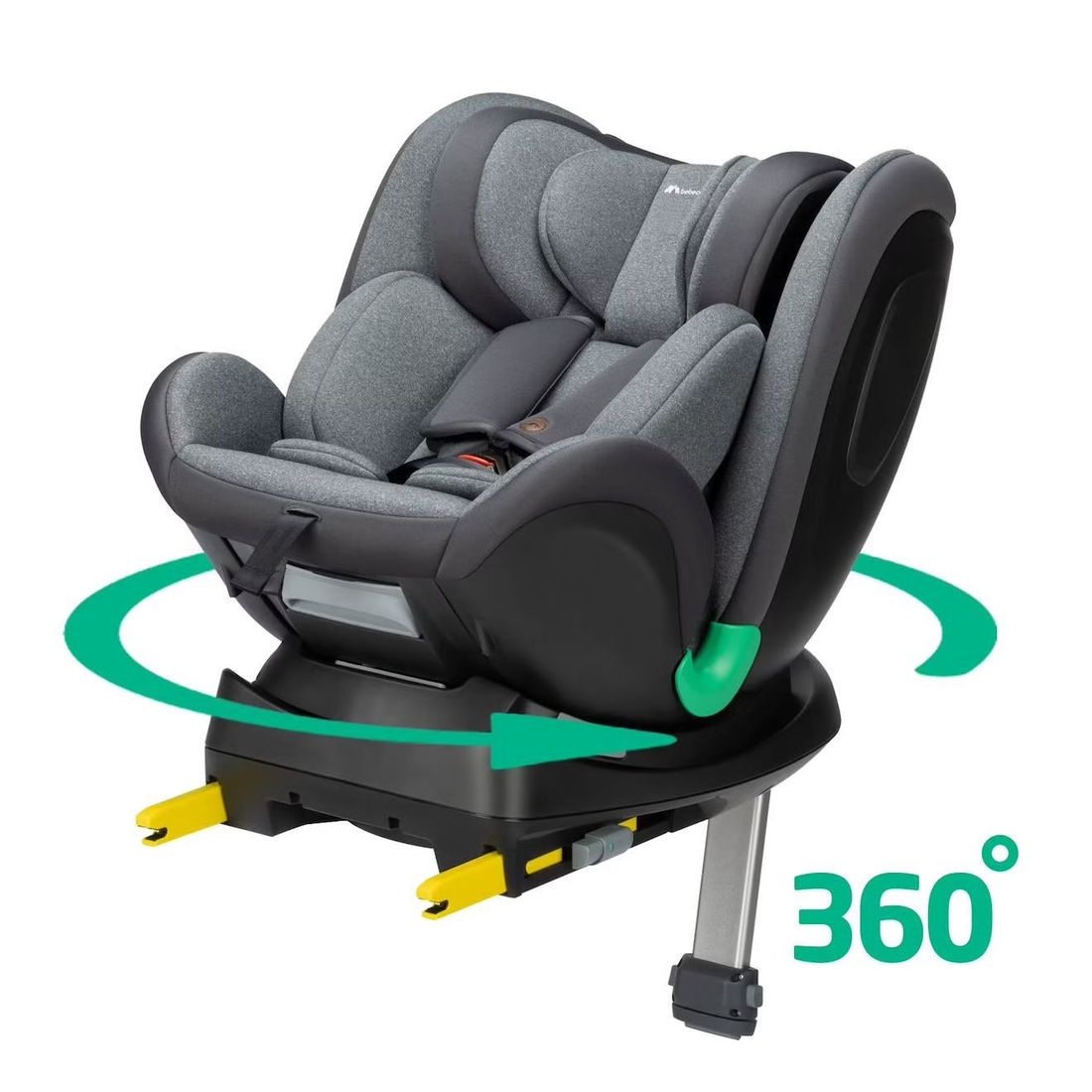 Siège Auto Évolutif Pivotant Evolvefix Plus I-size Graphite Teinté (Bébé Confort) - Couverture