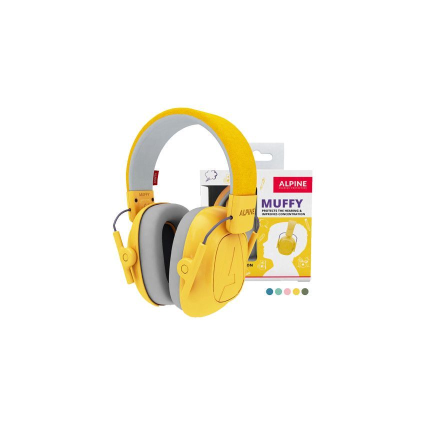 Casque anti-bruit pour enfant Muffy - Jaune - Jaune (Alpine) - Image 1