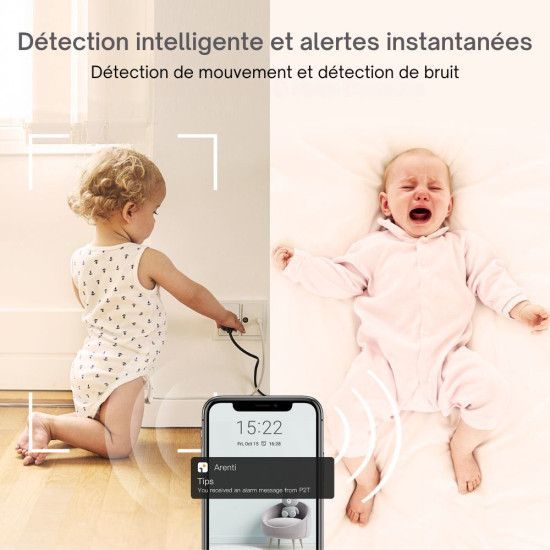 Babyphone caméra Wi-Fi Serenity (Nanny Care) - Image 4