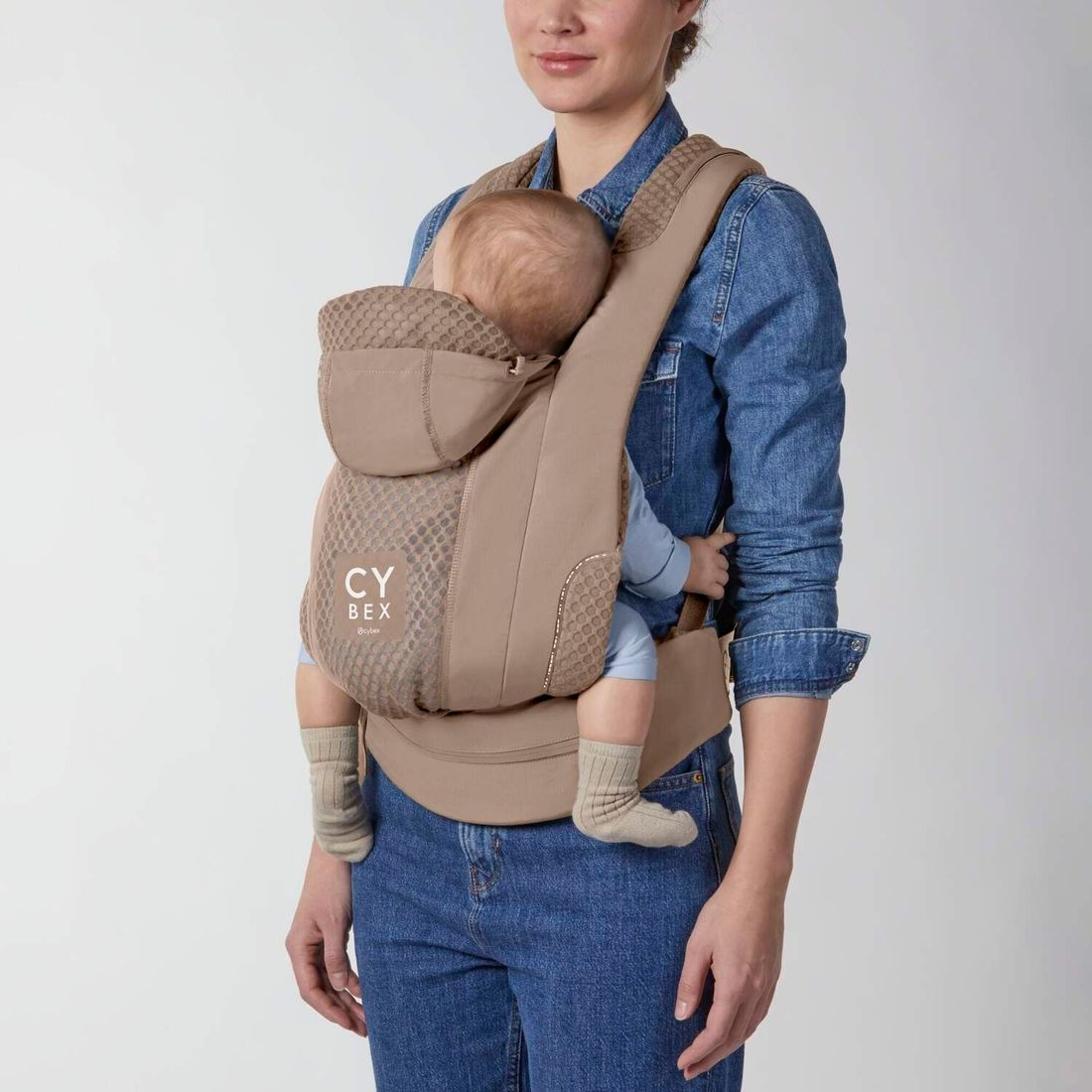 Porte-bébé en mesh 3D Coya Carrier Cozy Beige (Cybex) - Image 2