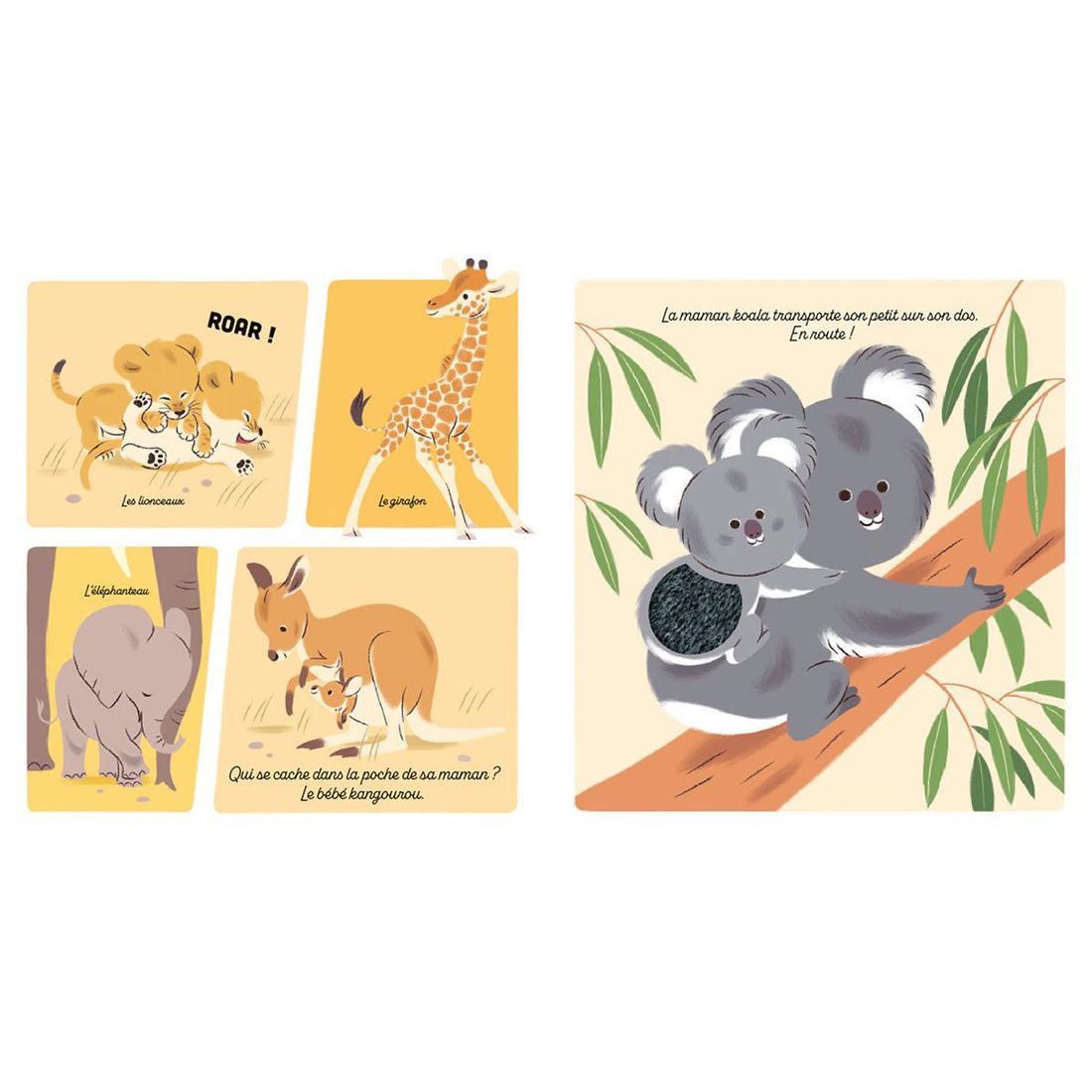 Livre Mon imagier tout doux - les bébés animaux (Larousse) - Image 4