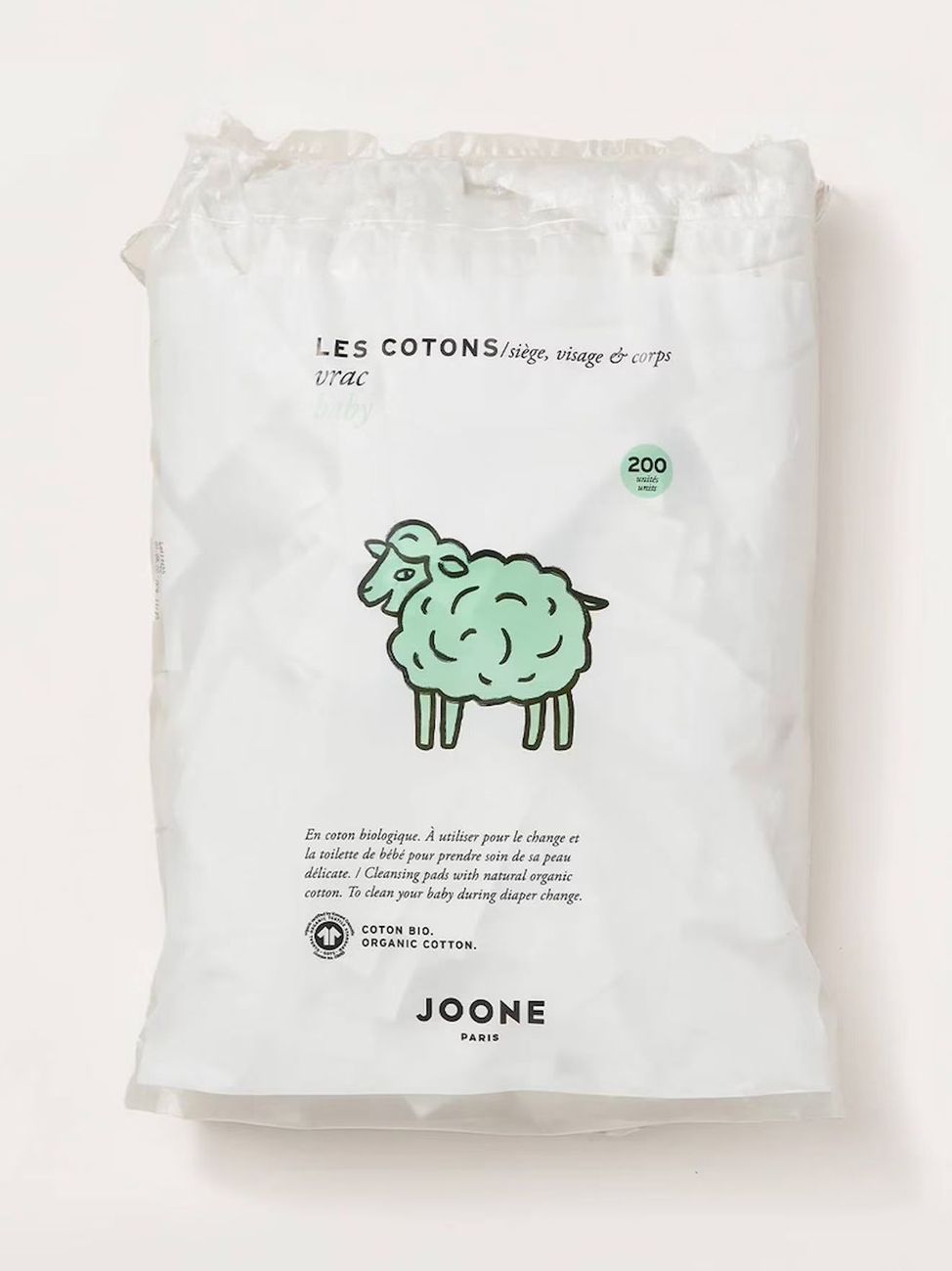 Cotons Bio X200 Blanc (Joone) - Couverture