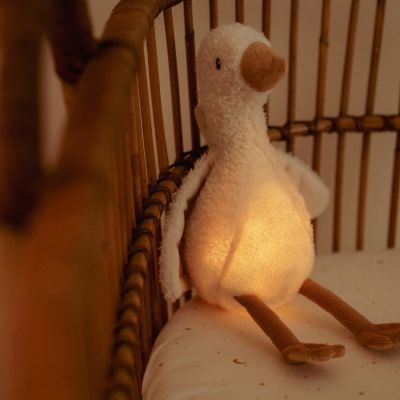 Peluche musicale et lumineuse Oie Newborn (Little Dutch) - Image 2