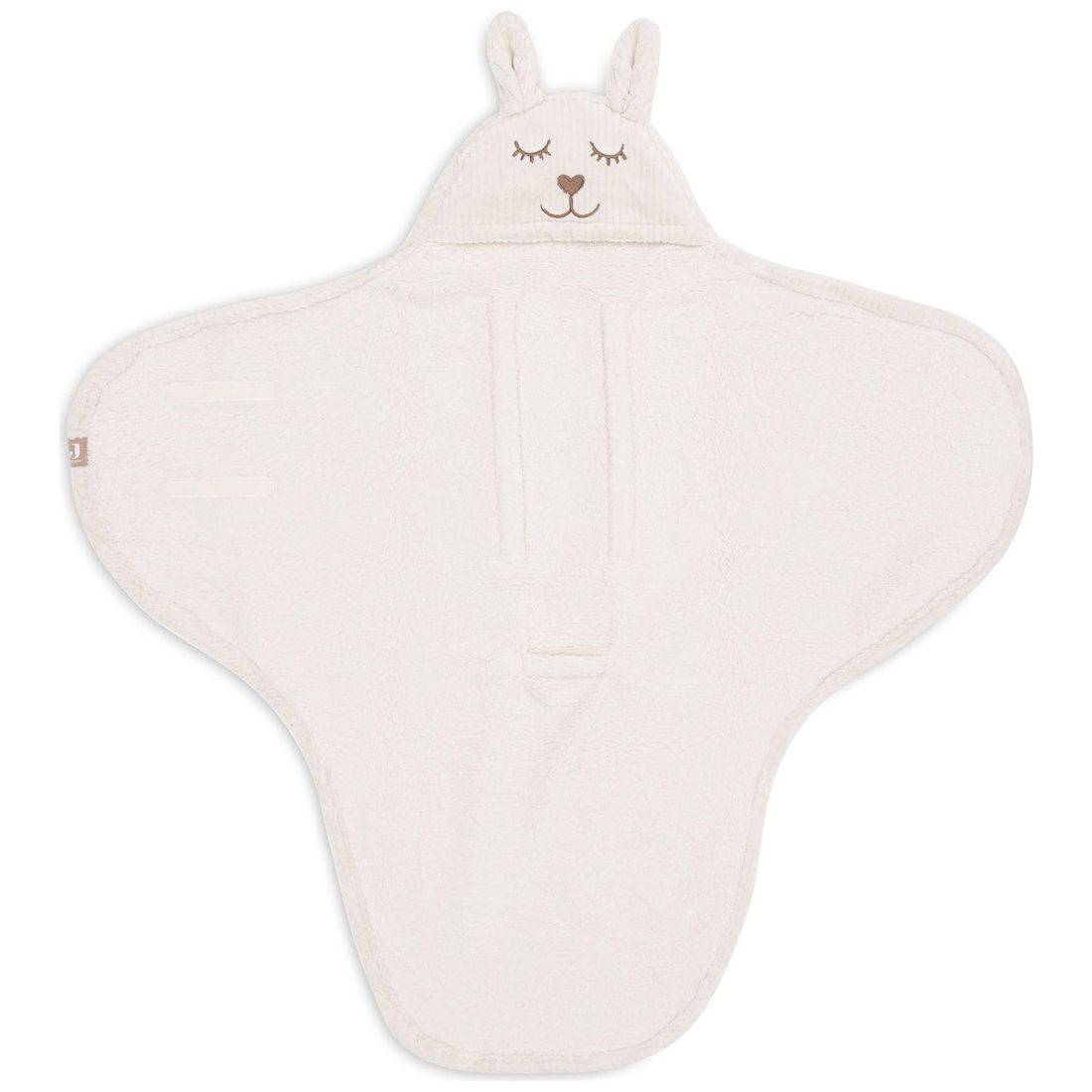 Couverture nomade Bunny Cloudy Rib Oatmeal (Jollein) - Image 6