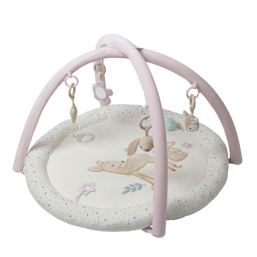 Tapis d'éveil en velours Little Deer - Ecru (Prémaman) - Couverture