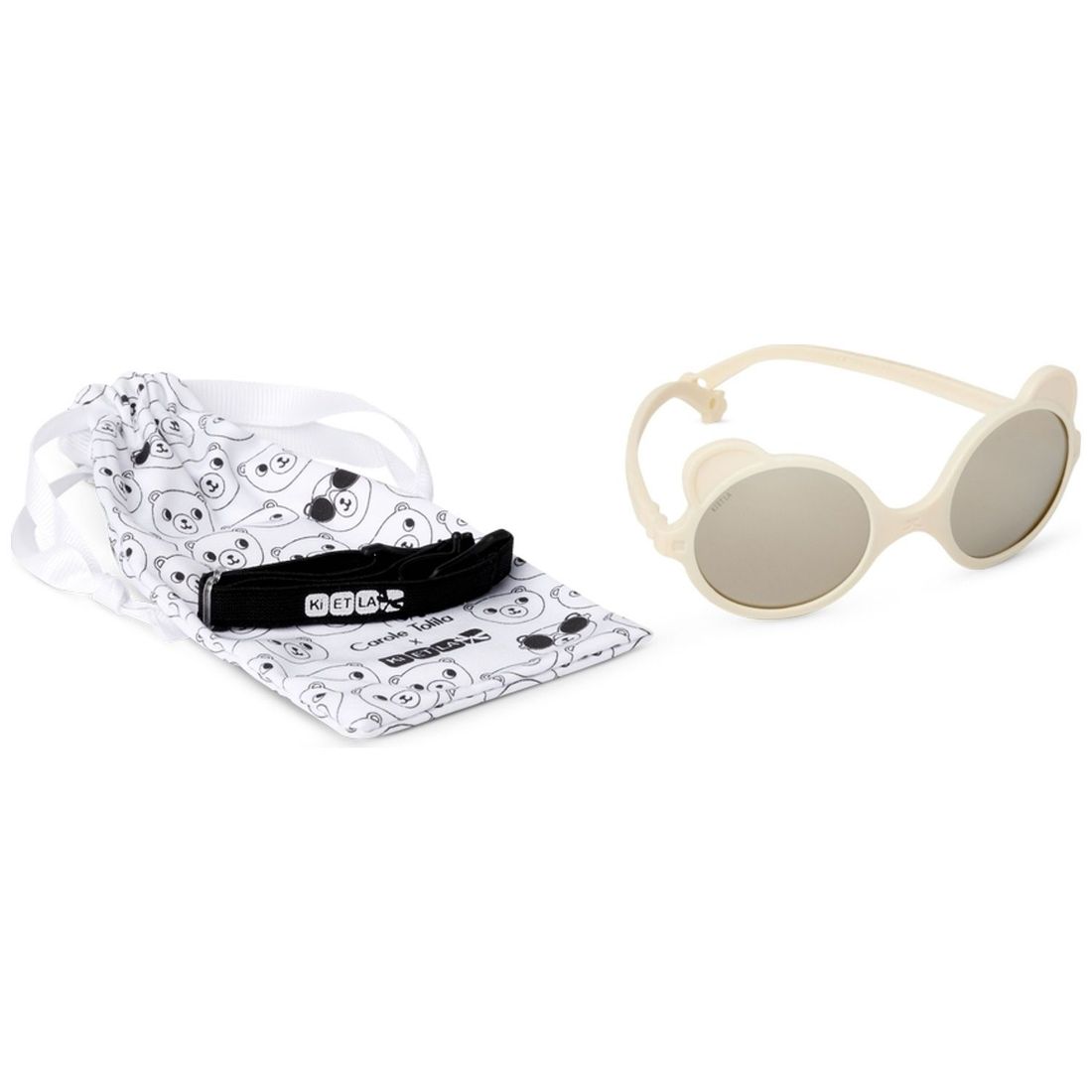 Lunettes de soleil Ourson Crème (0-12 mois) (KI ET LA) - Image 7