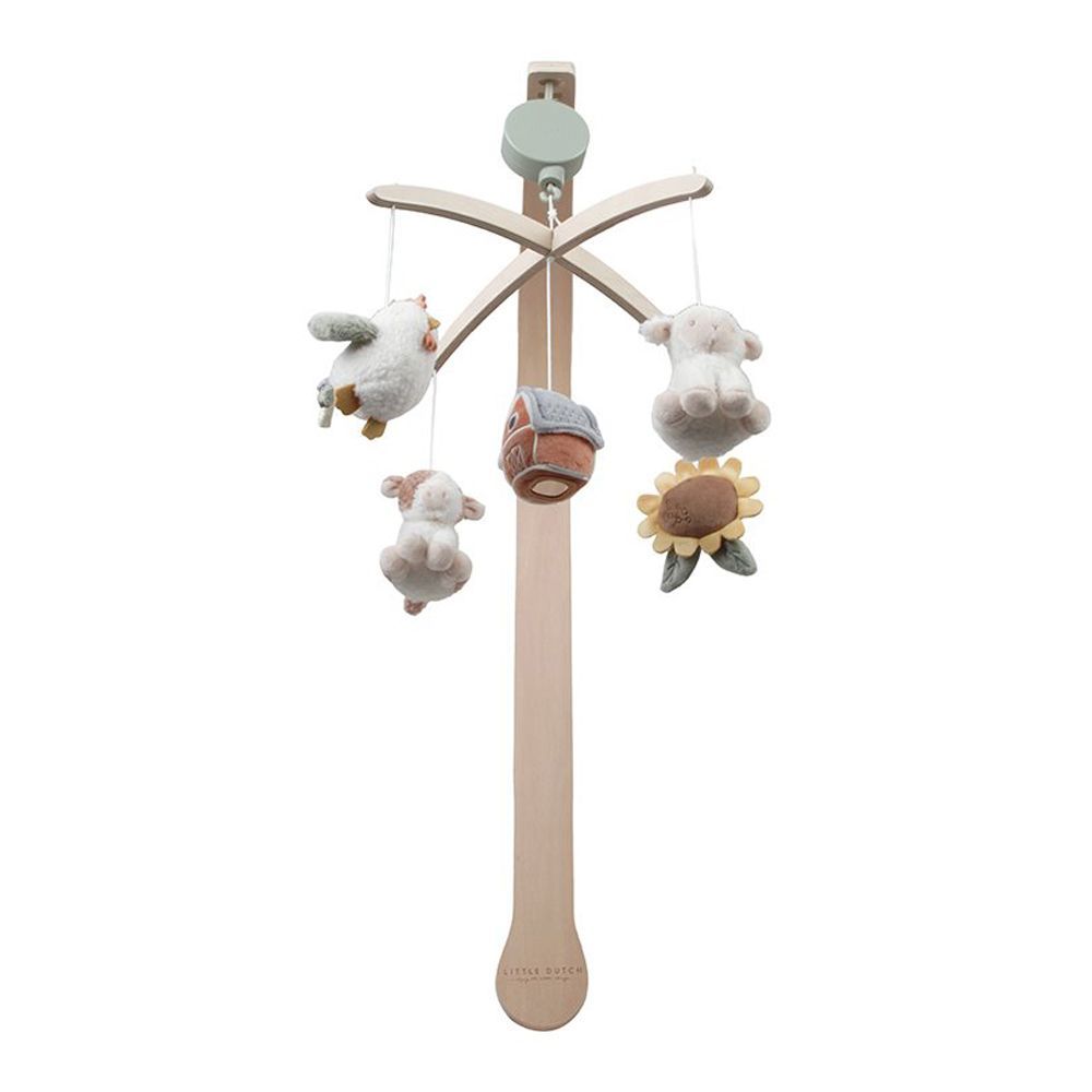 Little Farm Mobile Musical en Bois (Little Dutch) - Image 5