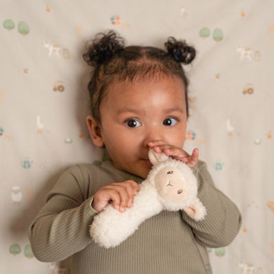 Hochet peluche mouton Little Farm (Little Dutch) - Image 3