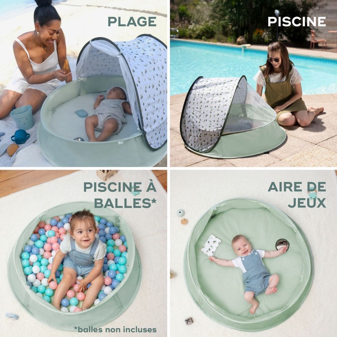 Parc de jeux et tente anti-UV Aquani Provence (Babymoov) - Image 8