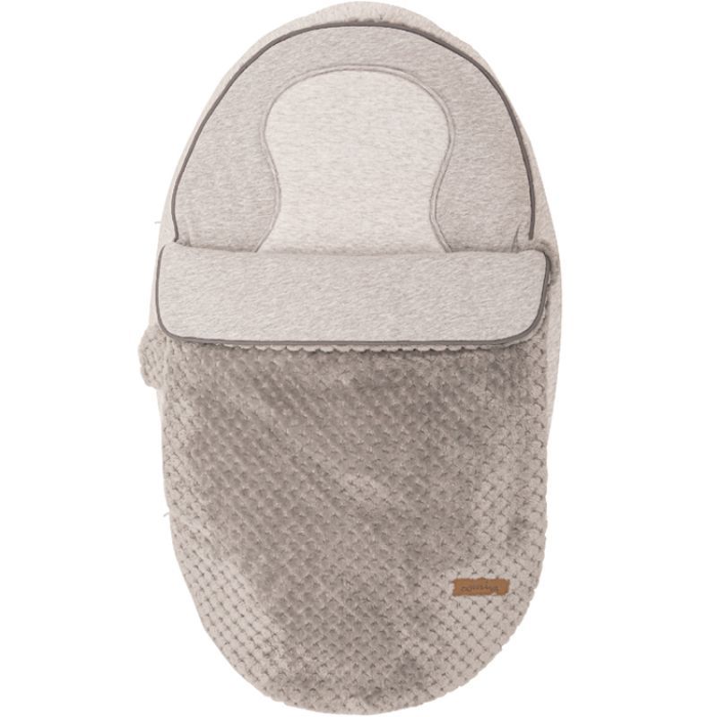 Coussin de grossesse et nid d'ange 2 en 1 Soft Nova gris (Domiva) - Image 1