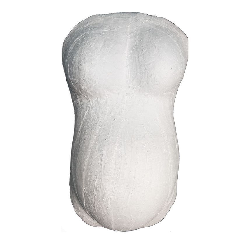 Kit de moulage ventre rond - Blanc (Prémaman) - Image 1