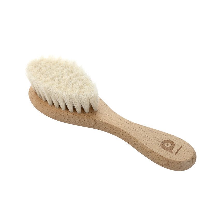 Brosse à cheveux en bois avec poils doux - Bois (Prémaman) - Couverture