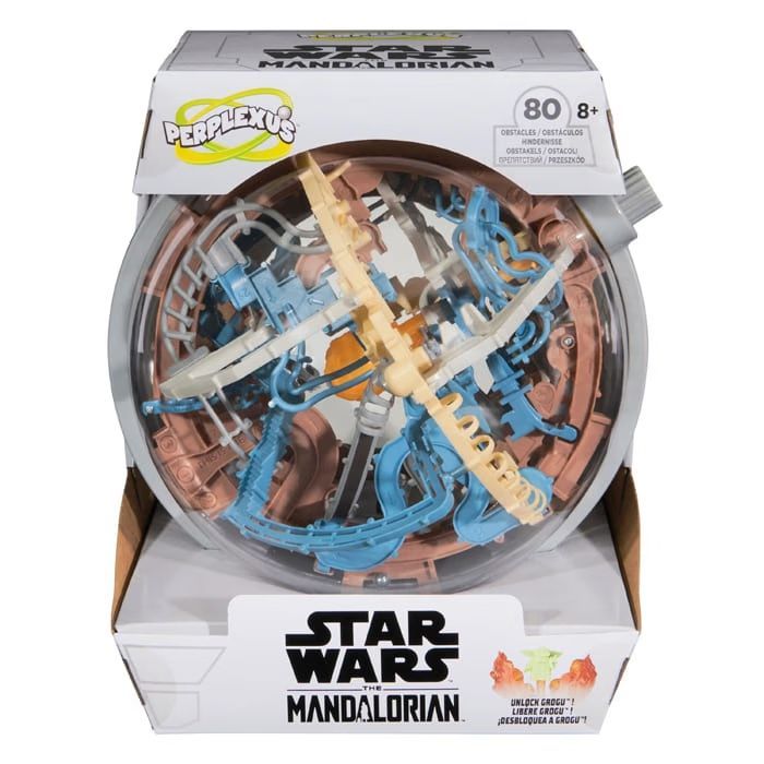 Perplexus The Mandalorian™ labyrinthe 3D Star Wars niveau modéré (Asmodee) - Couverture