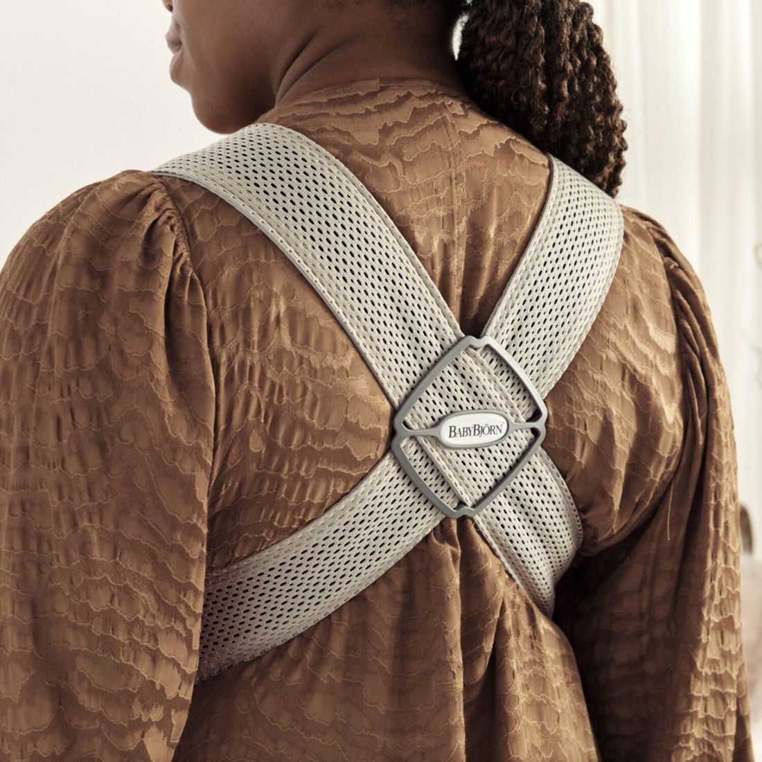 Porte-bébé Mini Mesh 3D gris (BabyBjörn) - Image 6
